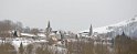 Villages d'Estensan et d'Azet. Cette photo a été prise, comme plusieurs de cet album, au 300mm et les perspectives sont écrasées. Les deux villages semblent n'en faire qu'un.