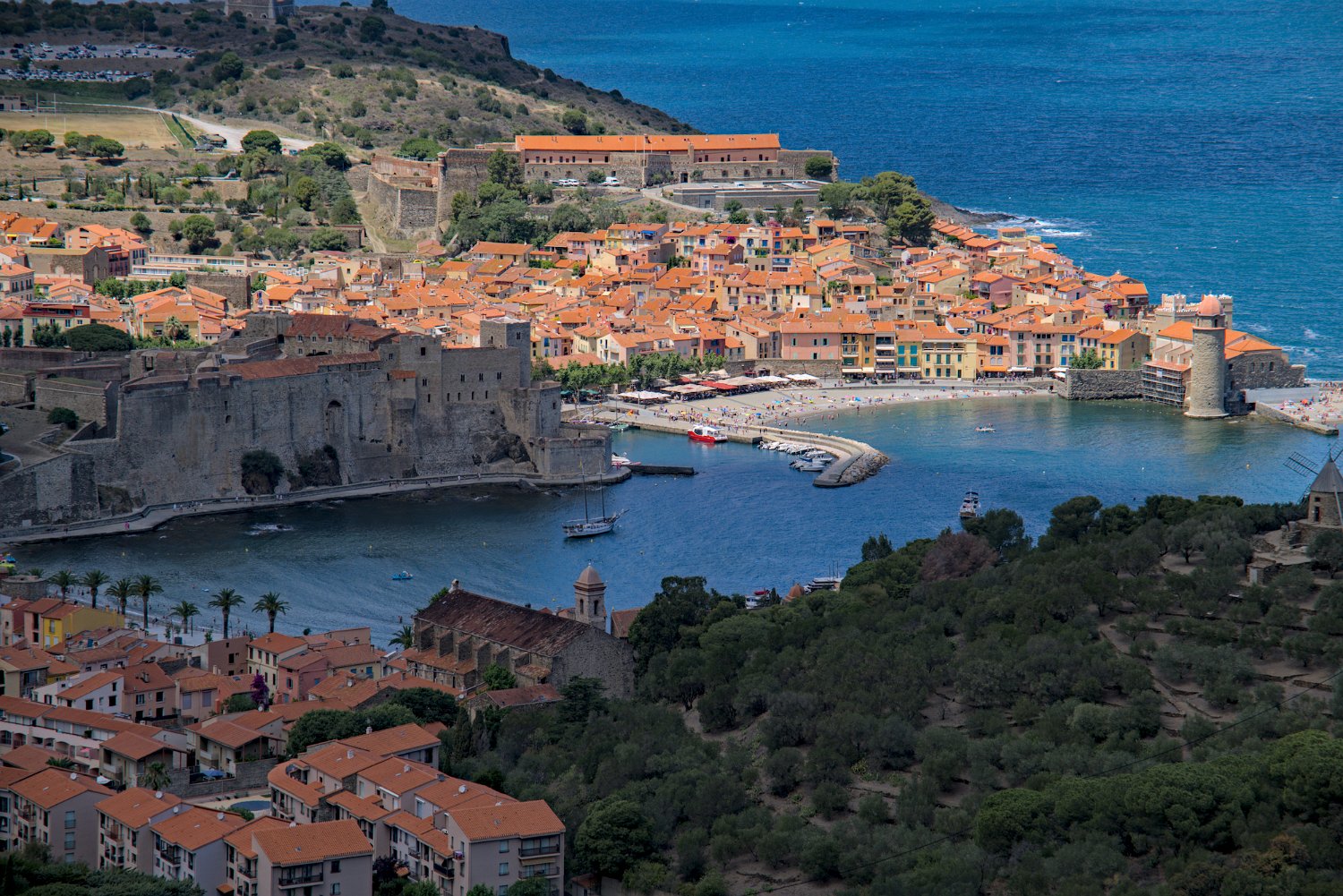 Vue sur le port