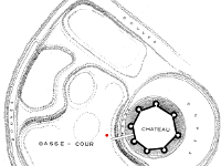 Plan du château d'origine