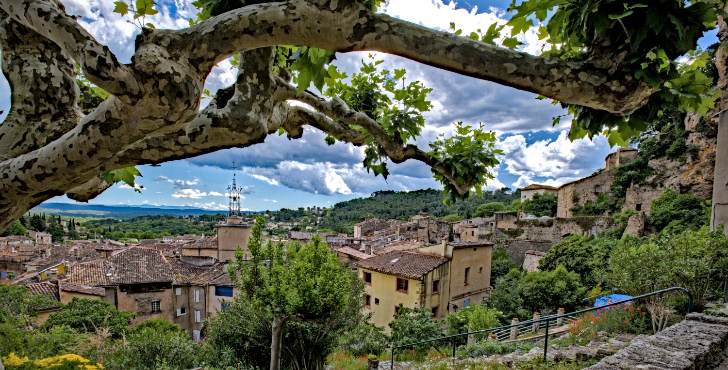 Vue sur le village