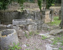 Vestiges à proximité des thermes