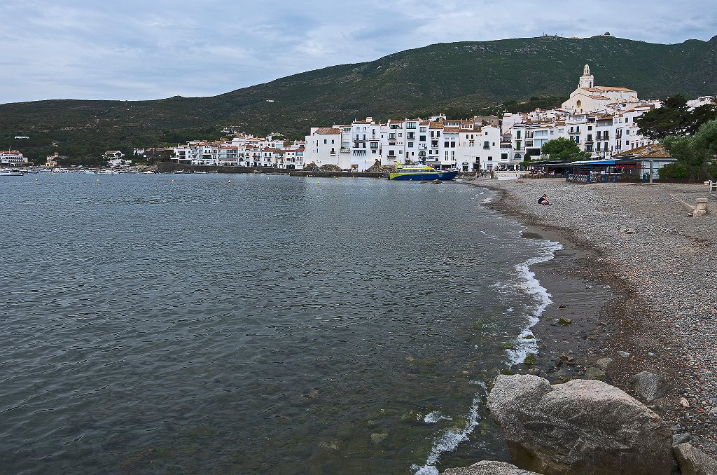 La plage de galets